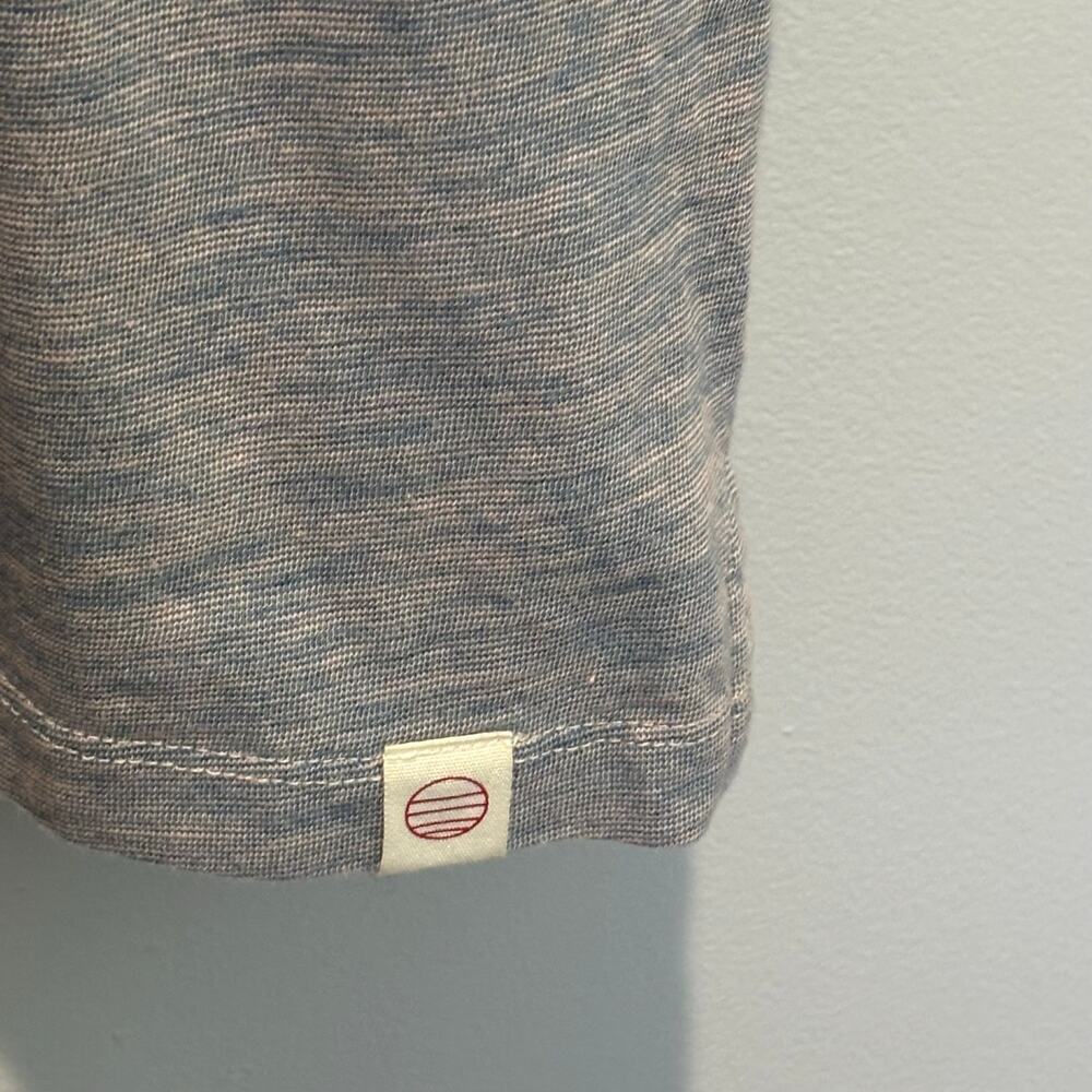 Marine Layer Space Dye Split Neck Short Sleeve Po… - image 5